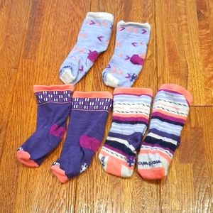 Smart wool 12 month socks 3 pairs